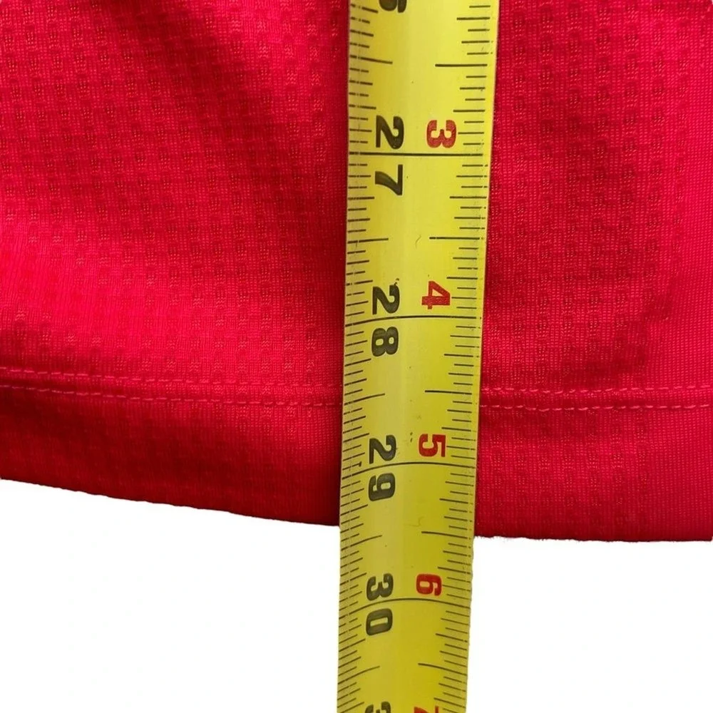Nike Golf Tour Performance Dri-FIT Red Polo‎ Shirt Mens Large Short Sleeve